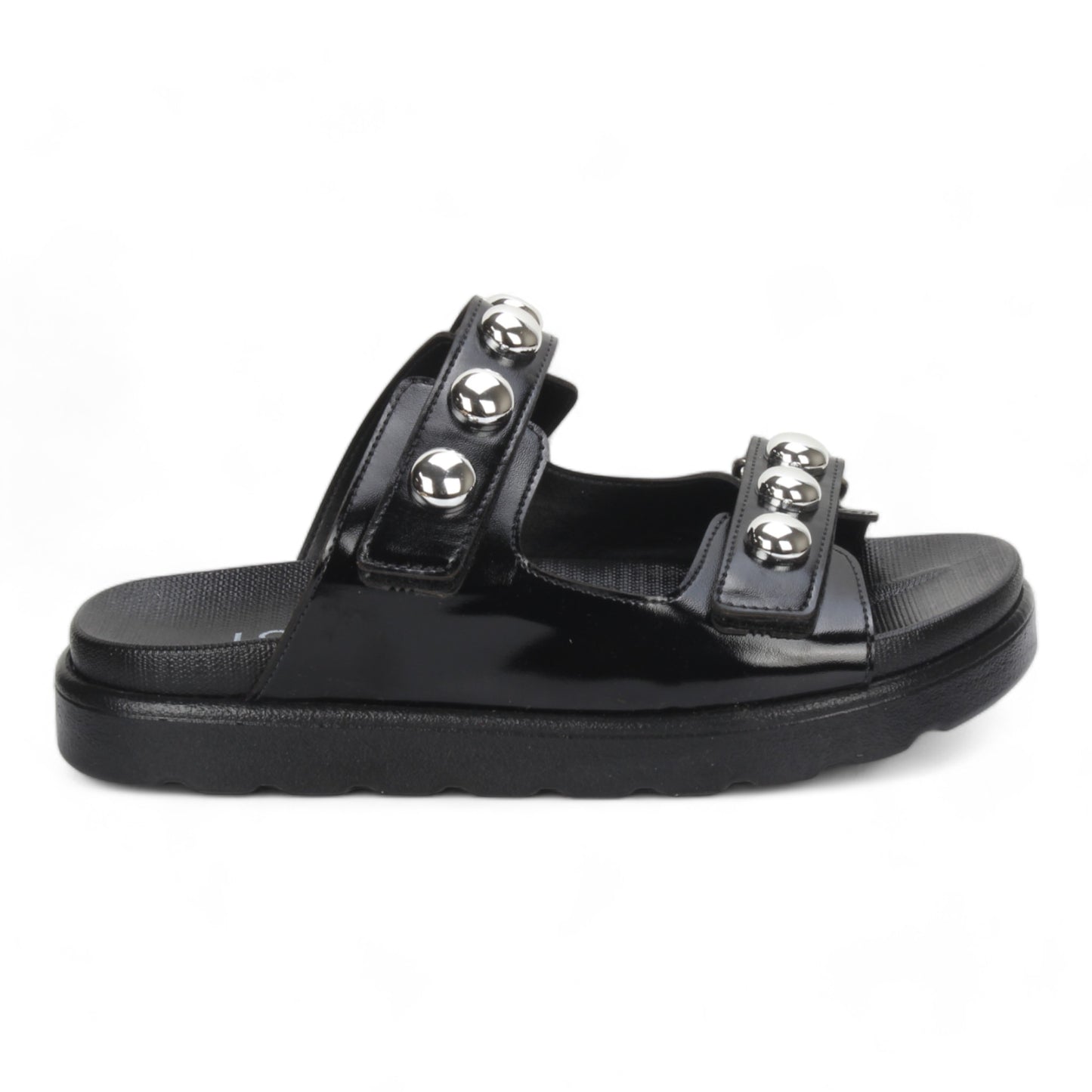 Love Rio Barra Seaside Studded Sandal - Black