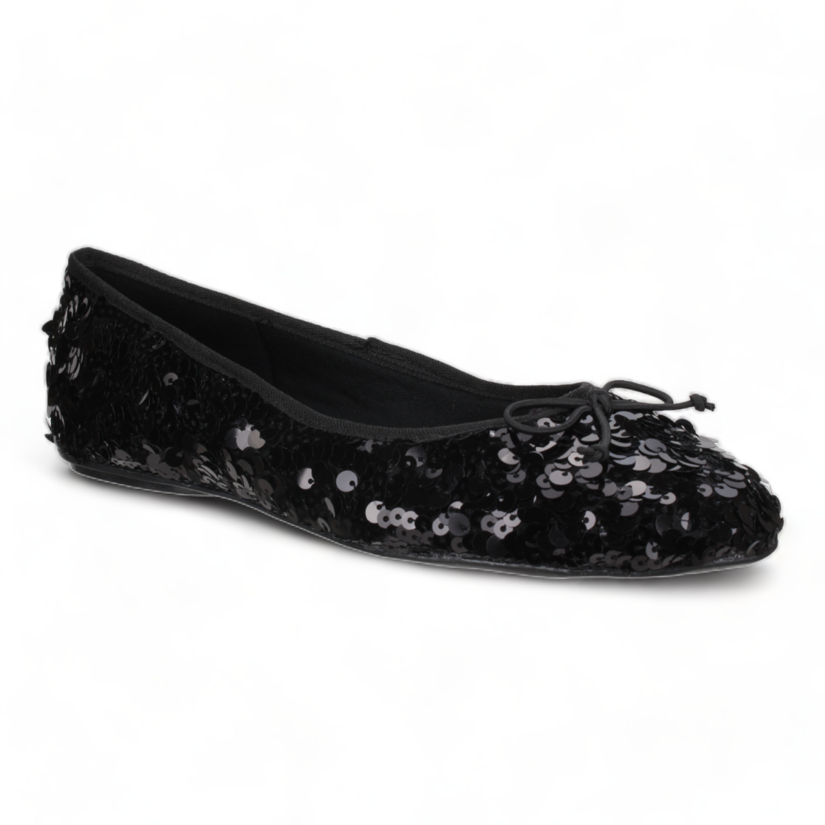 Sequin ballerina flats discount