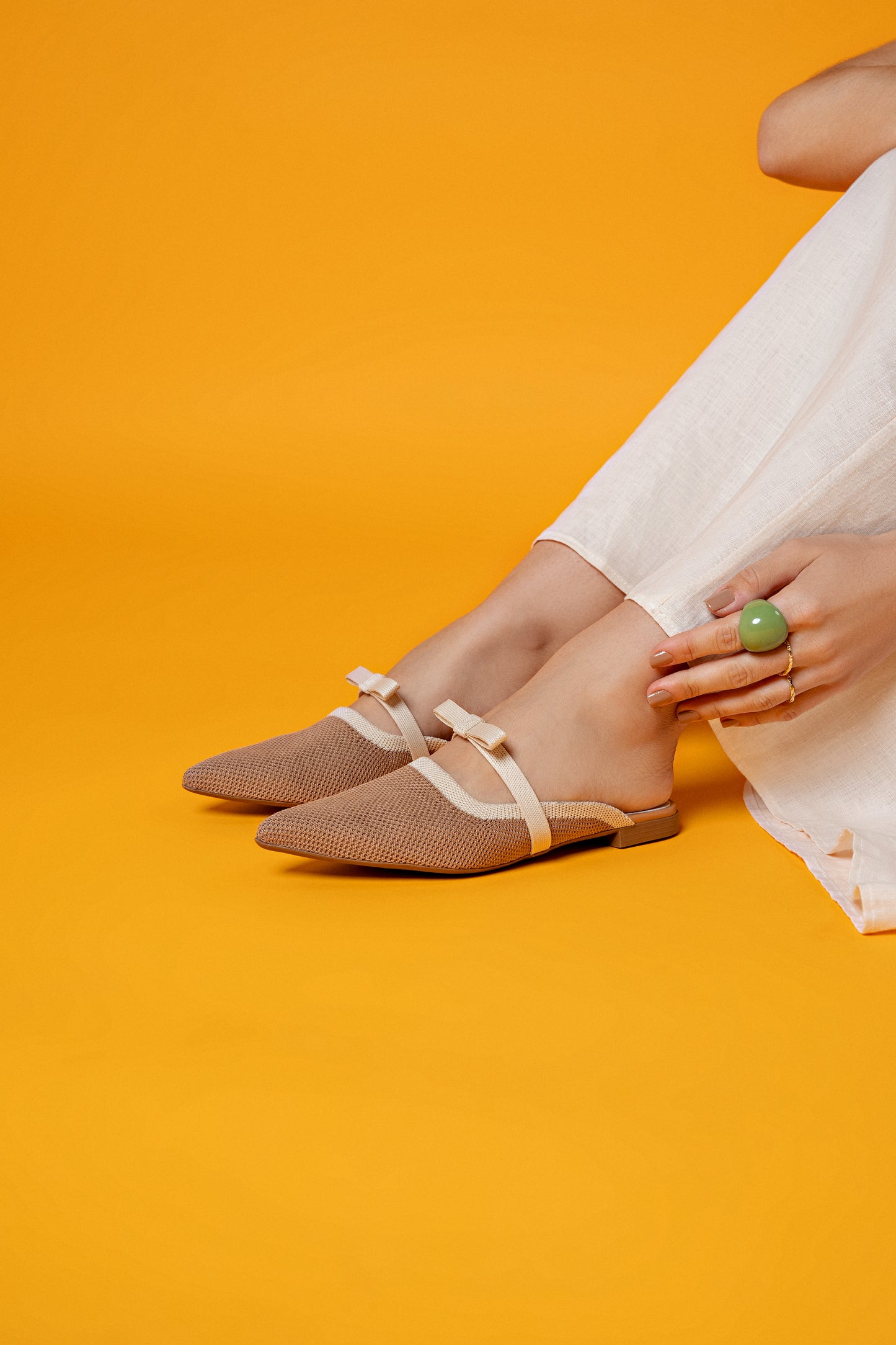 Love Rio Fanny Knit Mule - Mousse