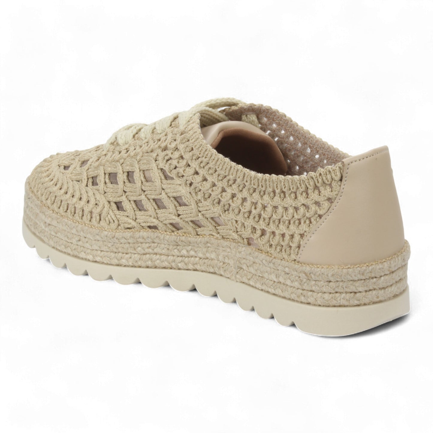 Love Rio Harmony Crochet Sneakers - Natural