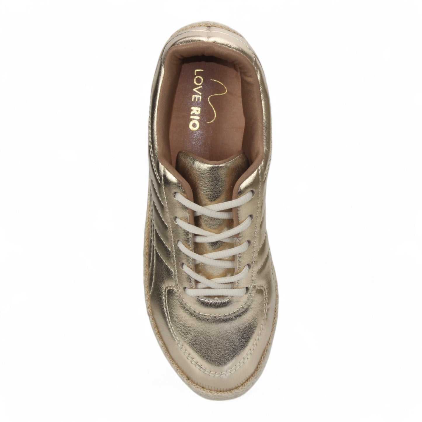 Love Rio Dory Espadrille Sneaker - Gold