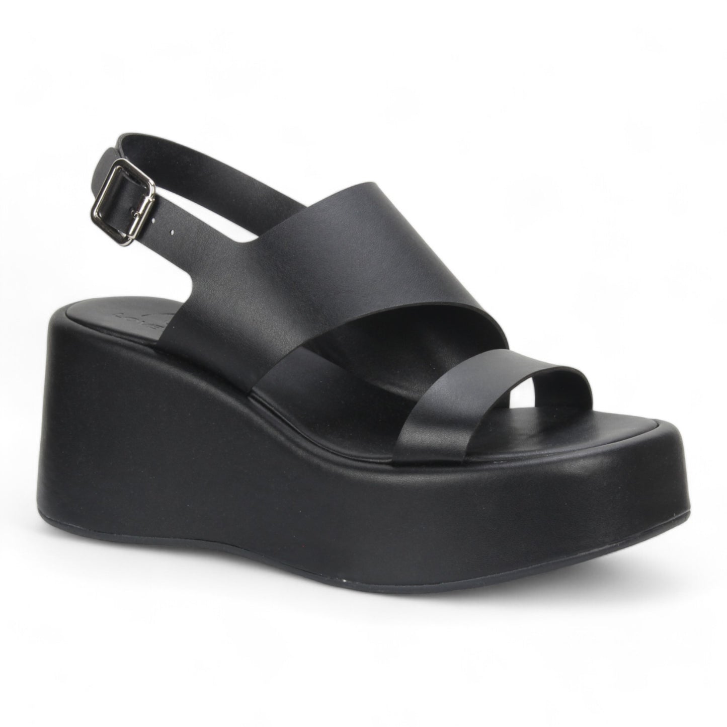 Love Rio Lapa Wedge Sandal - Black