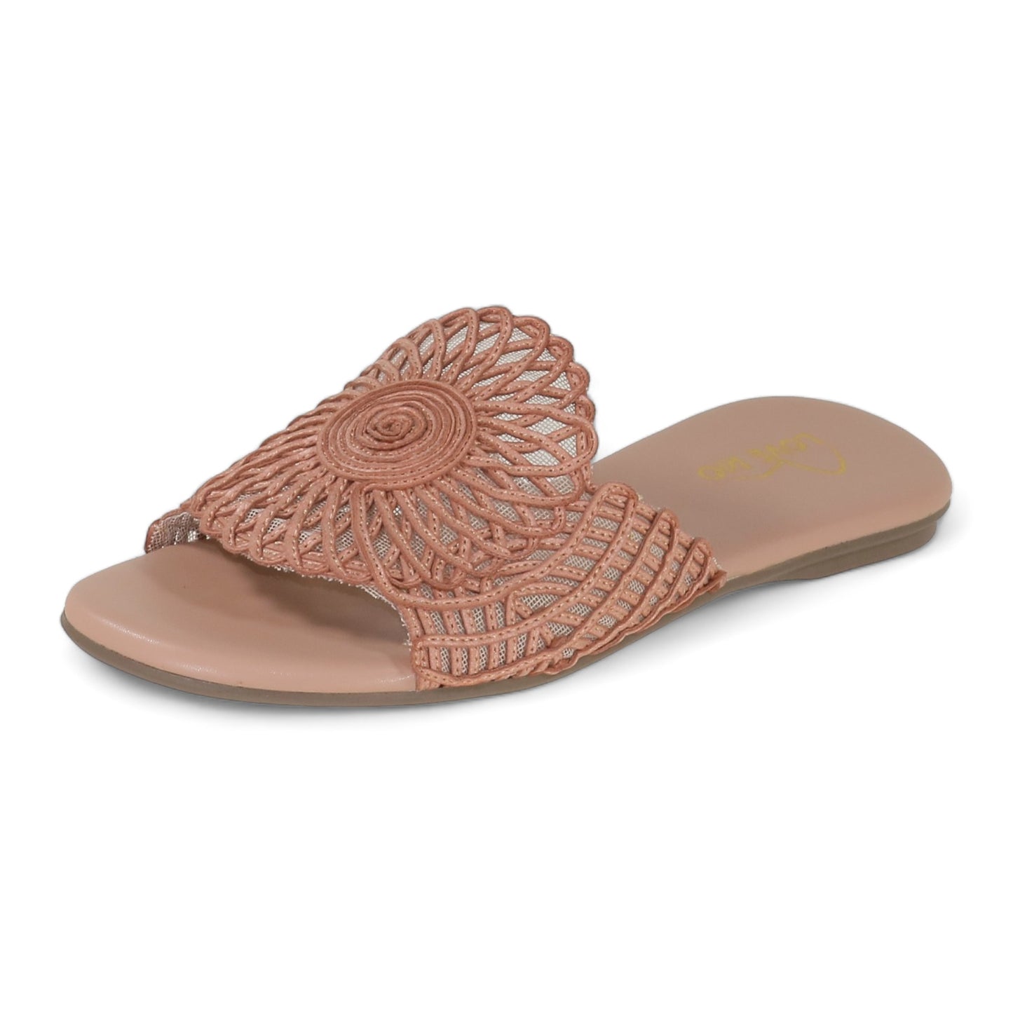 Love Rio Crochet Sandals Nude