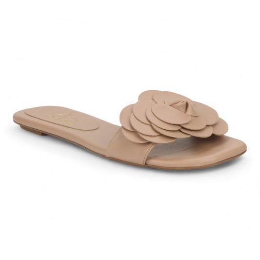Love Rio Rosita Fine Threads Slide Sandal Rose Petals - Antique