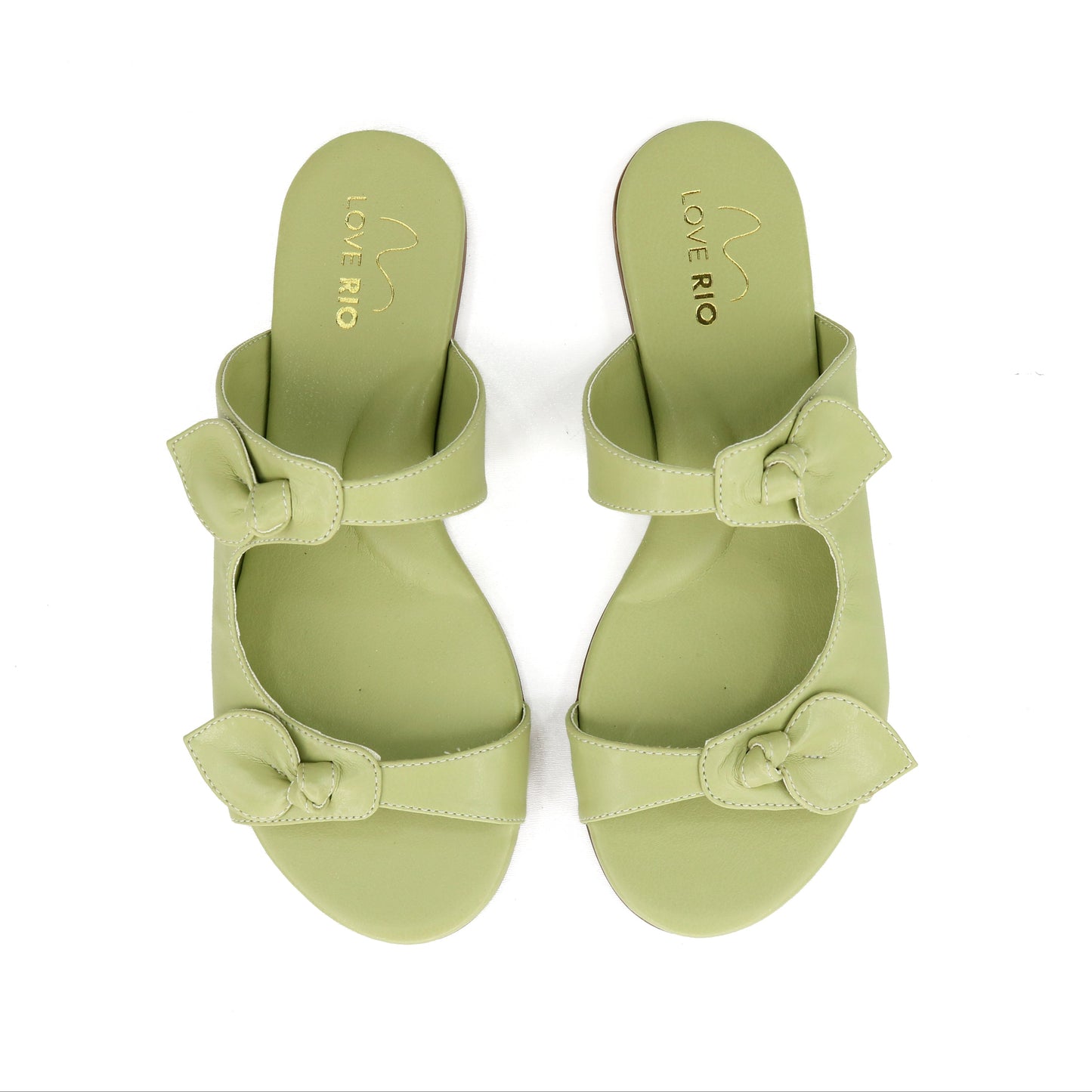 Love Rio Seaside Leblon Flat Slide Sandal - Mojito