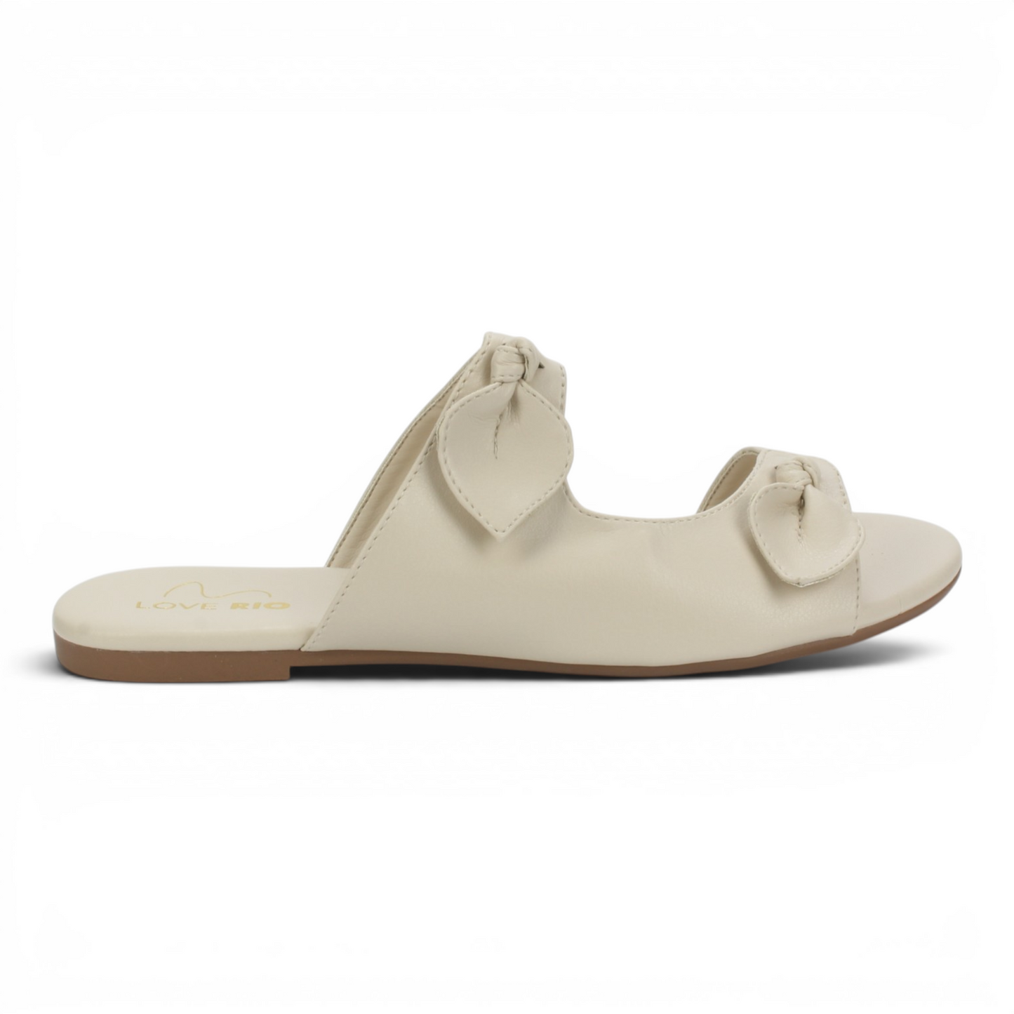 Love Rio Seaside Leblon Flat Slide Sandal - Cloud