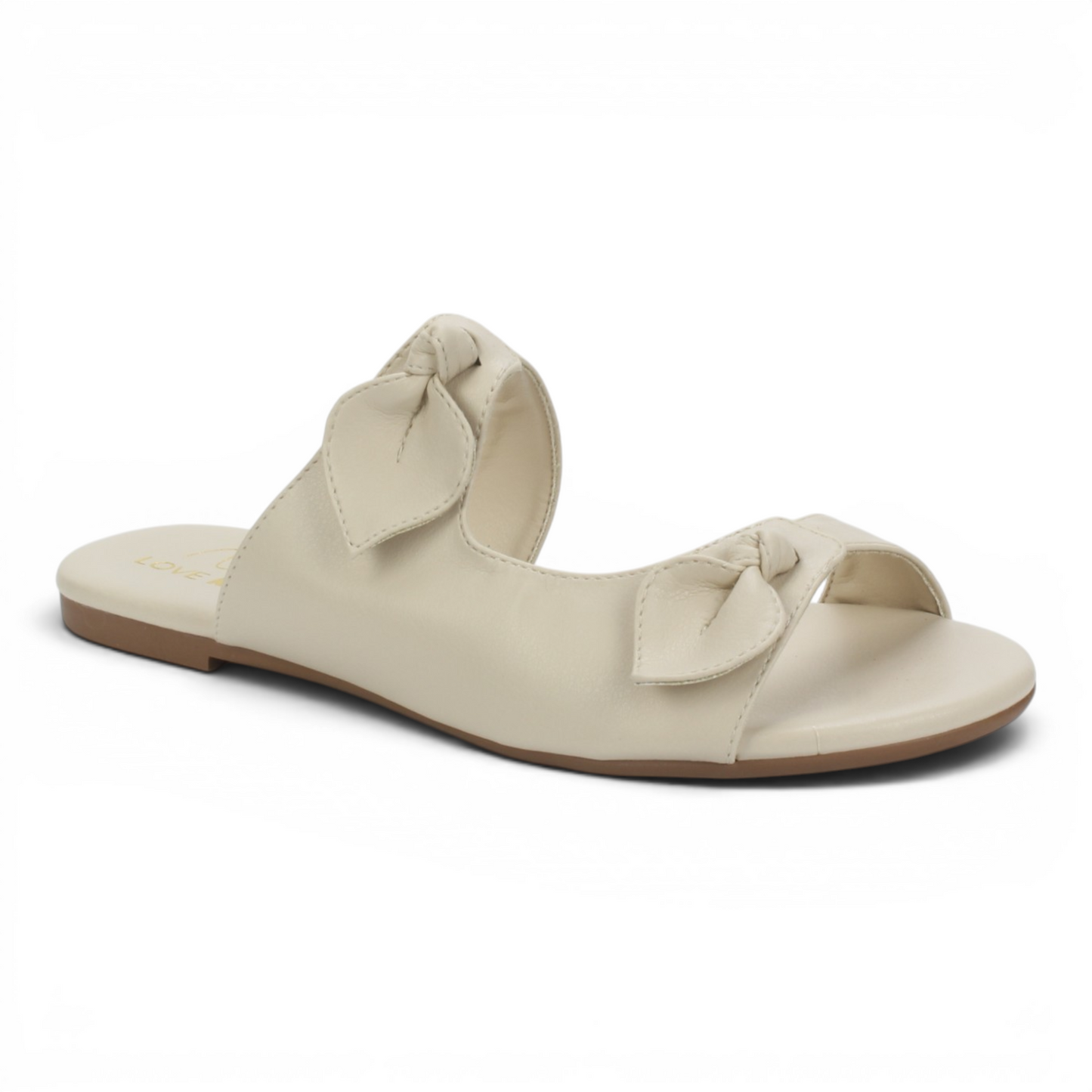 Love Rio Seaside Leblon Flat Slide Sandal - Cloud