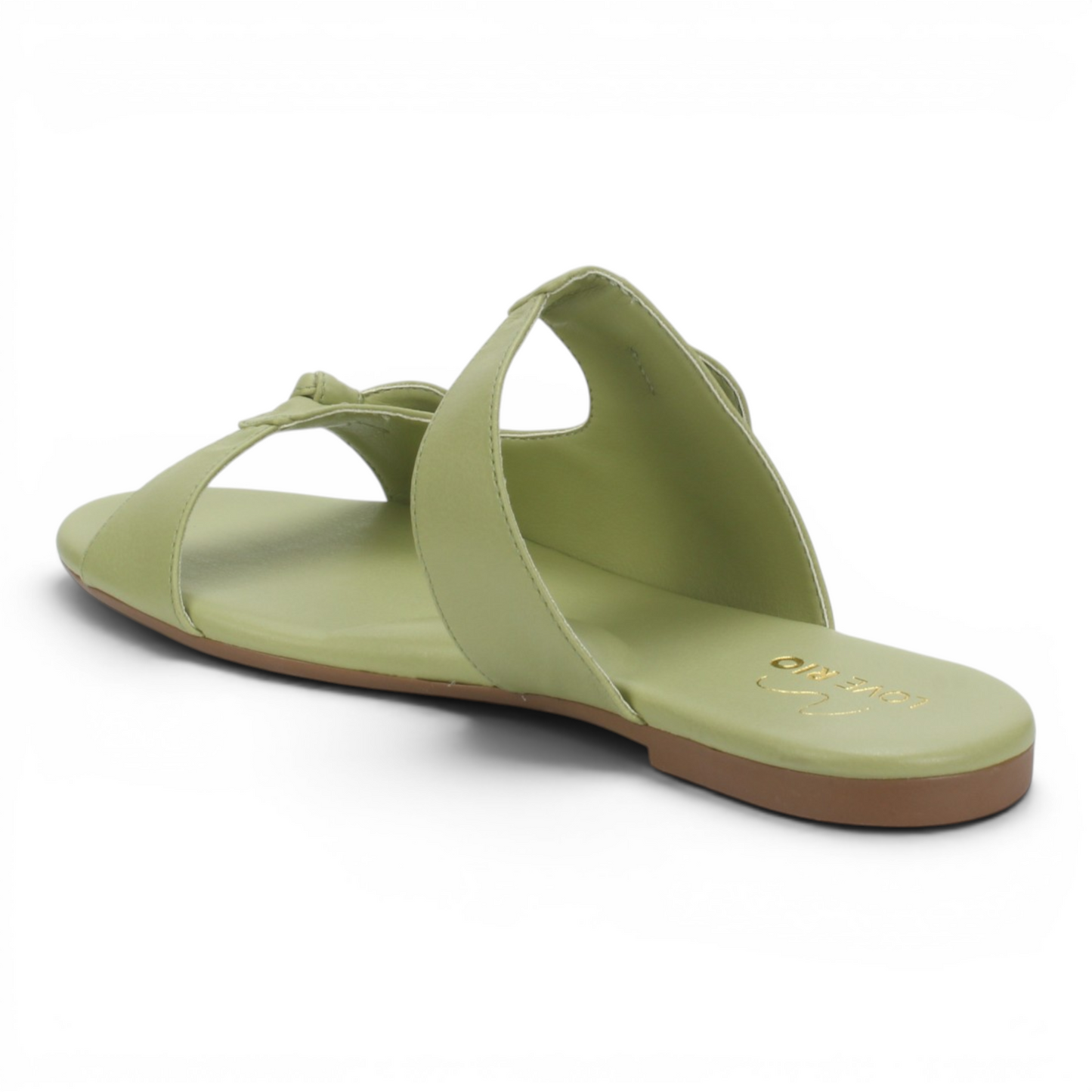 Love Rio Seaside Leblon Flat Slide Sandal - Mojito