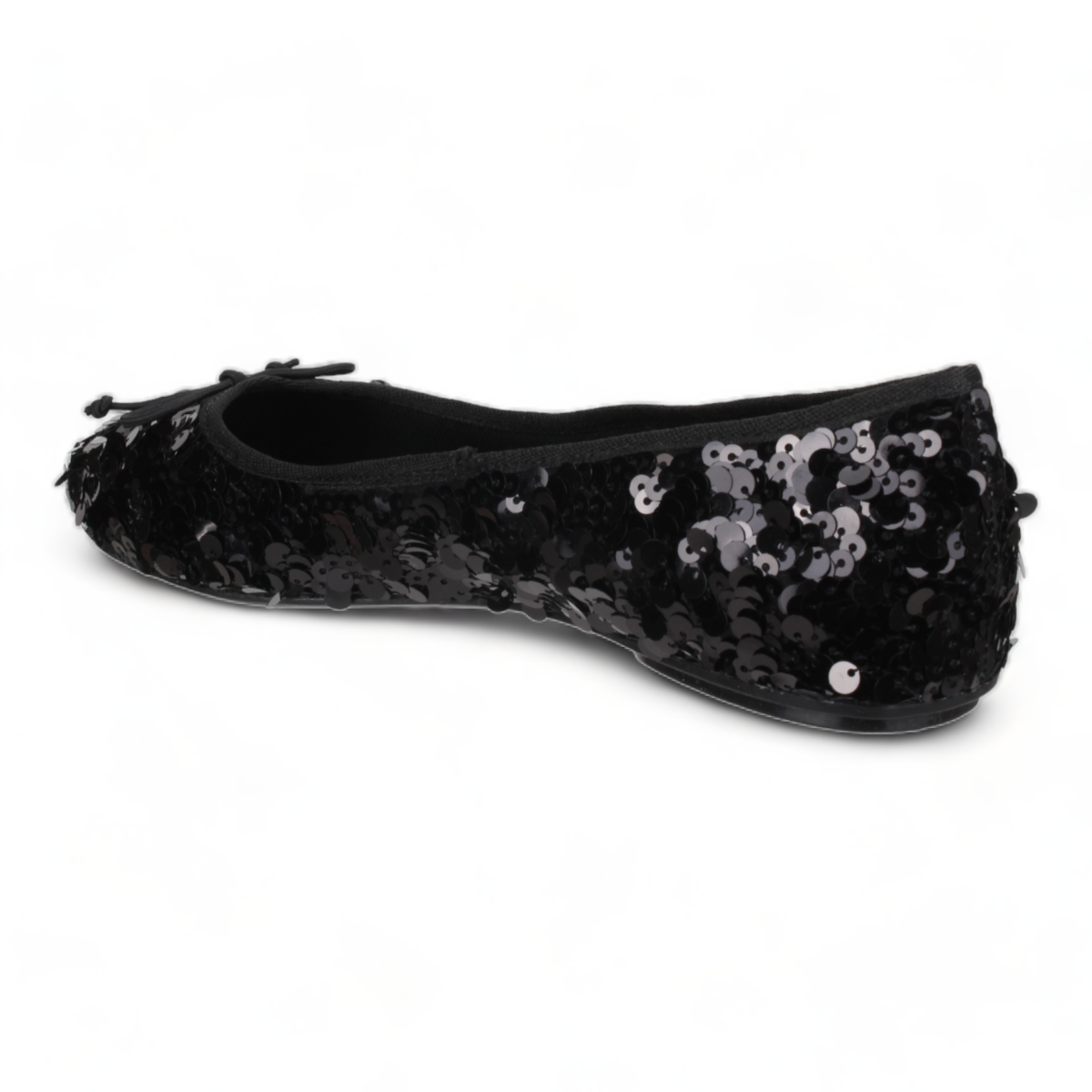 Love Rio Allegra Sequins Ballet Flats - Black