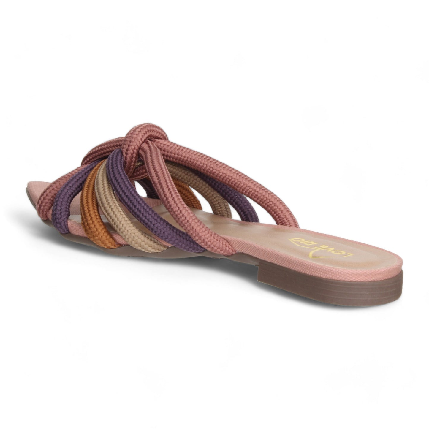 Love Rio Tracy Flat Sandal - Mauve