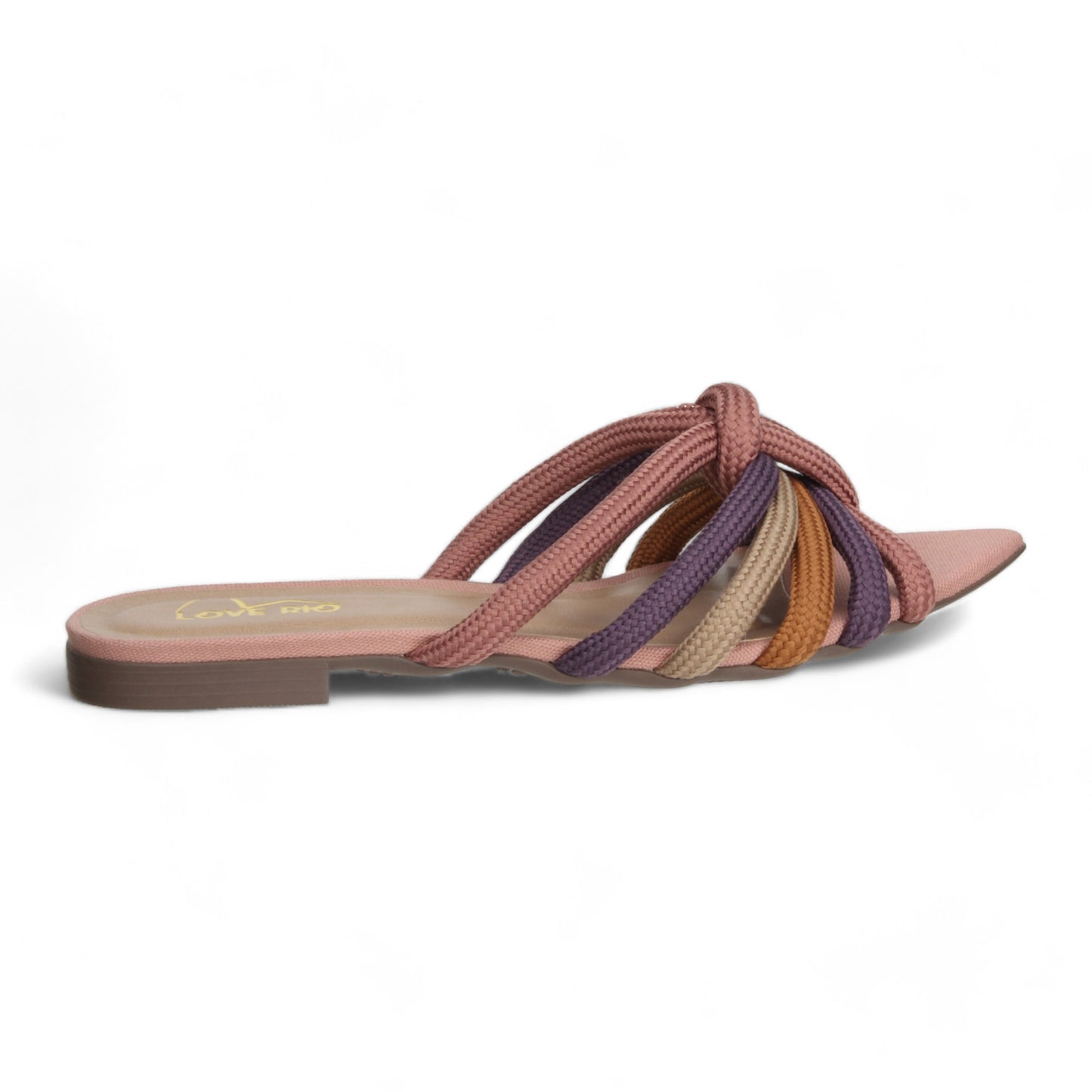 Love Rio Tracy Flat Sandal - Mauve