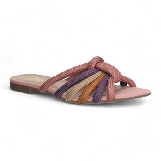 Love Rio Tracy Flat Sandal - Mauve