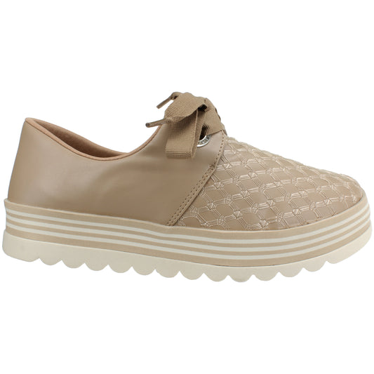 Love Rio Maple Lace up Sneakers - Taupe