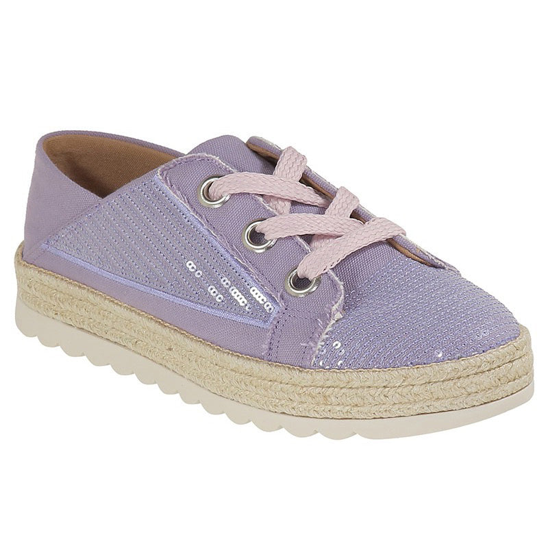 Love Rio Maisie Sequins Sneakers - Lavander