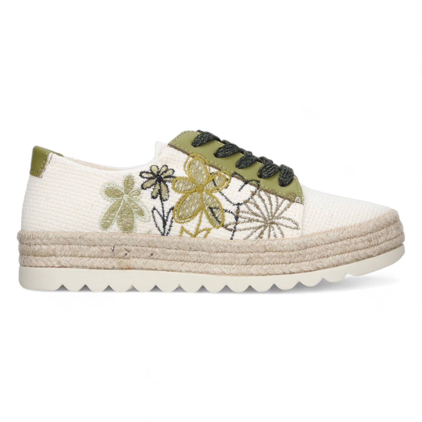 Love Rio Emery Sneakers Embroidered - Green