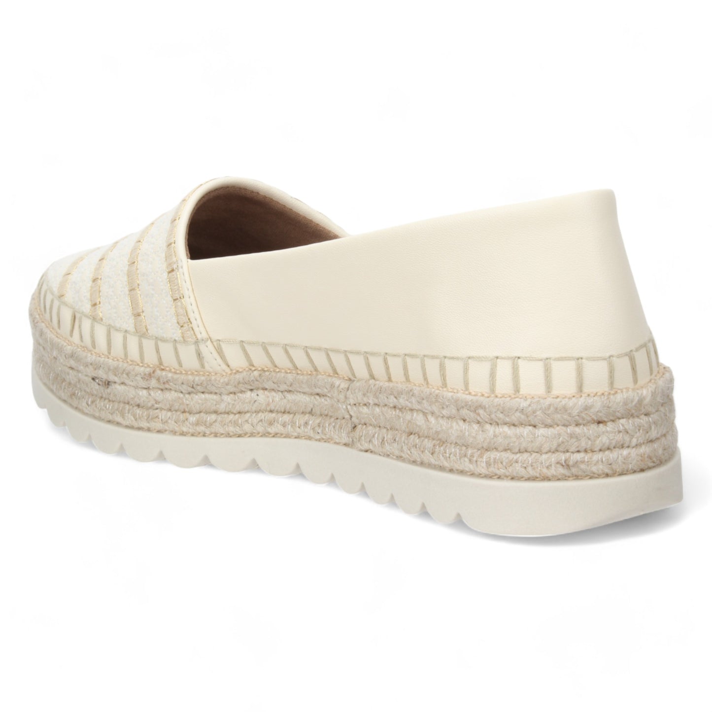 Love Rio Nora Espadrille Loafers - Cream