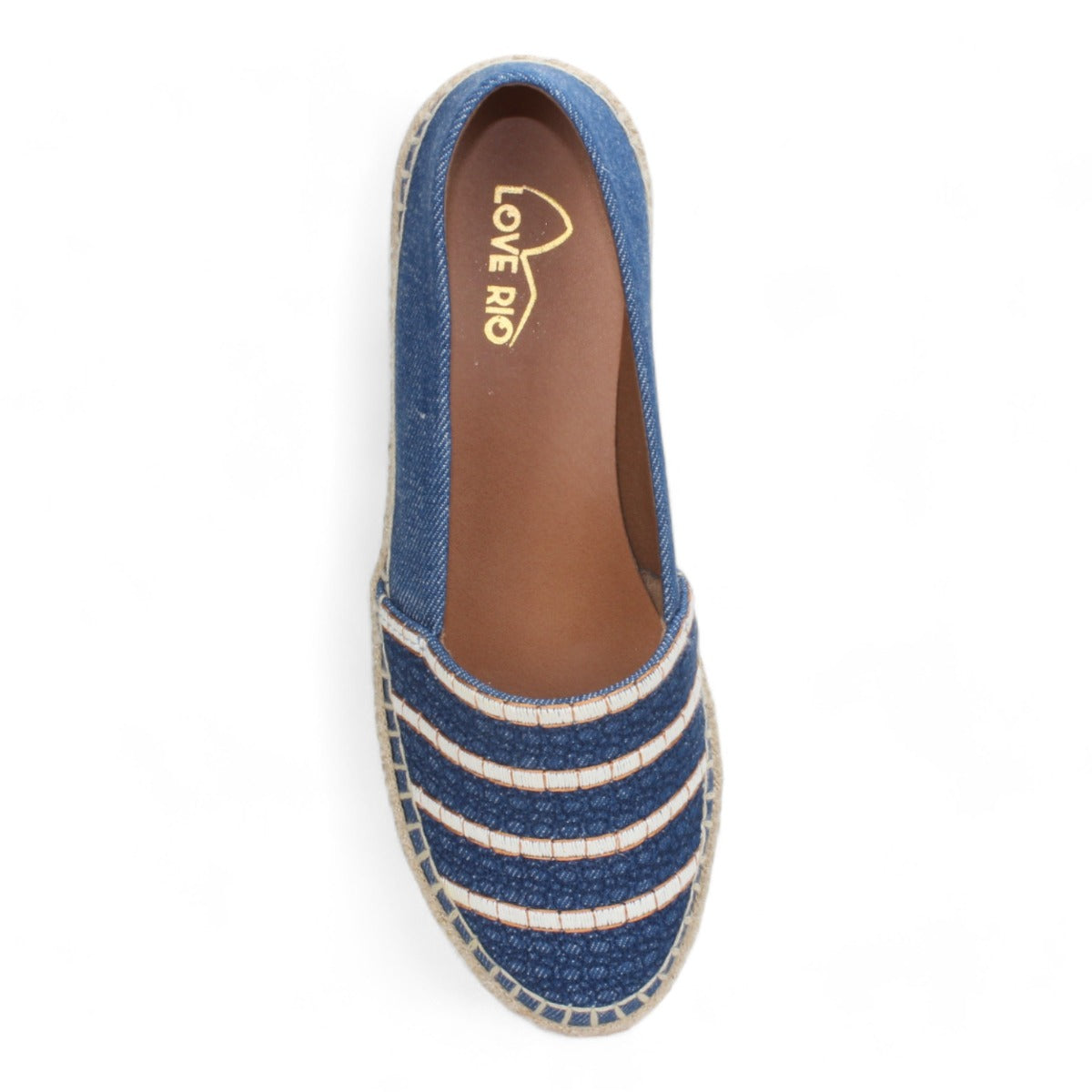 Love Rio Nora Espadrille Loafers - Jeans