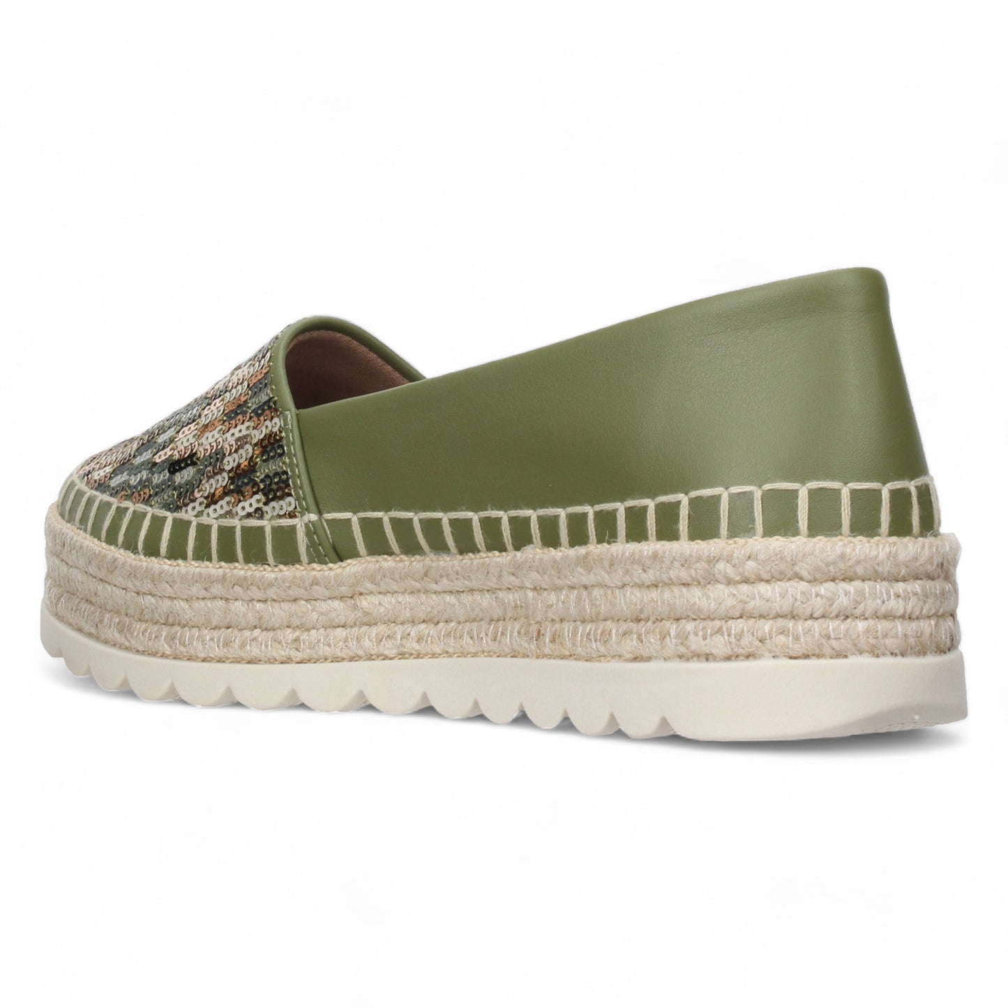 Love Rio Lily Espadrille Sequins- Green