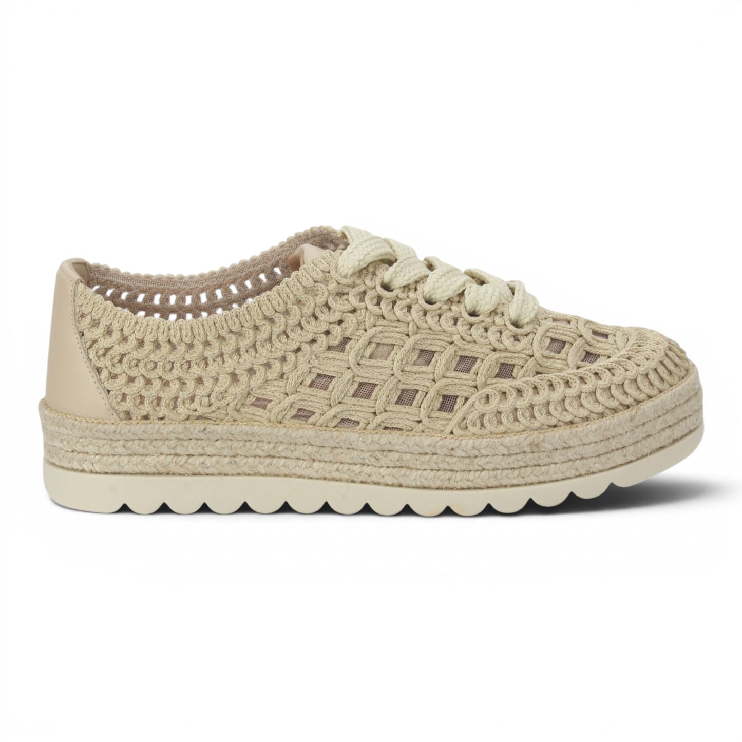 Love Rio Harmony Crochet Sneakers - Natural