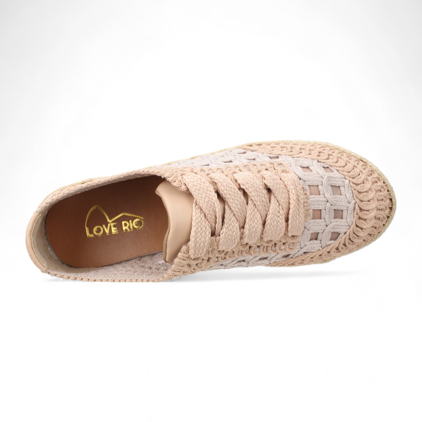 Love Rio Harmony Crochet Sneakers - Quartz