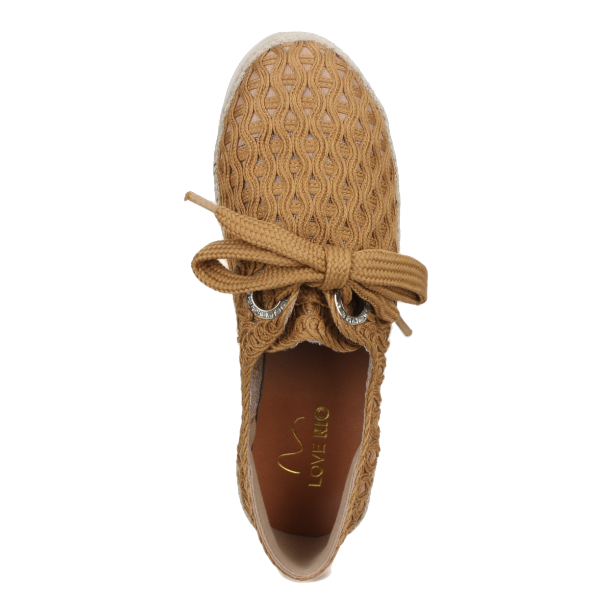 Love Rio Alisha Crochet Sneakers - Pecan