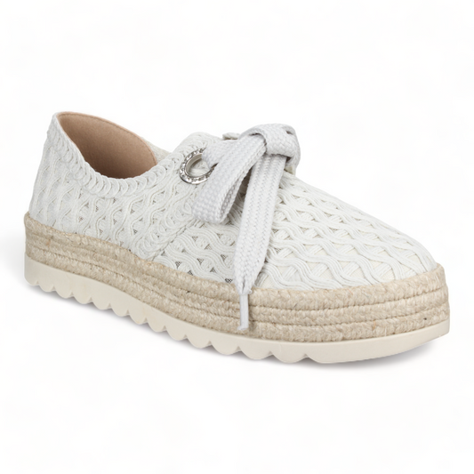 Love Rio Alisha Crochet Sneakers - Off White