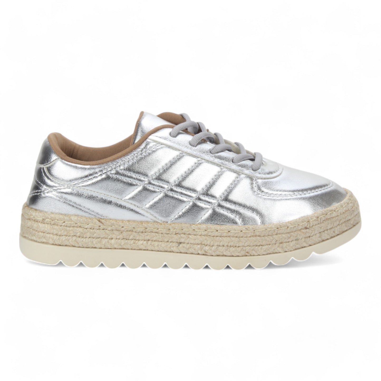Love Rio Dory Espadrille Sneaker - Silver