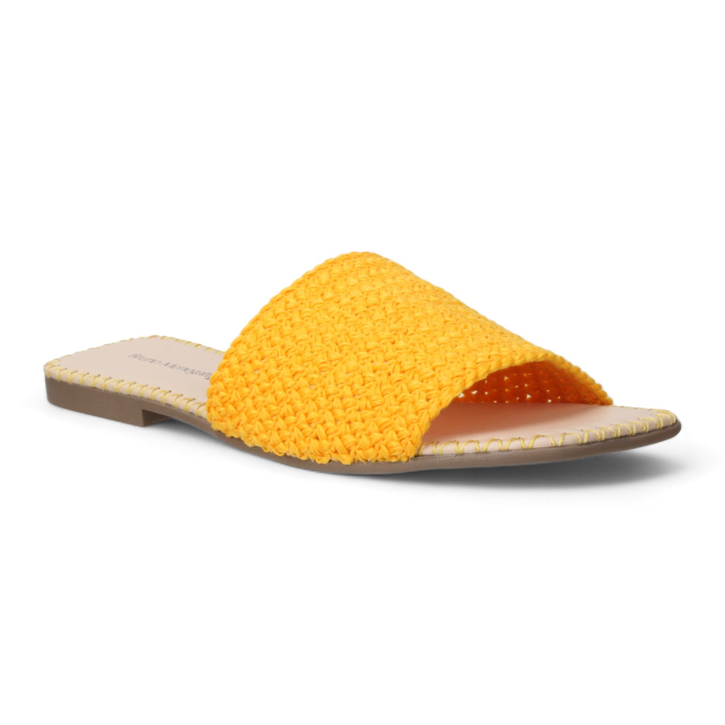 Summer Breeze Slide Crochet Sandal-Orange