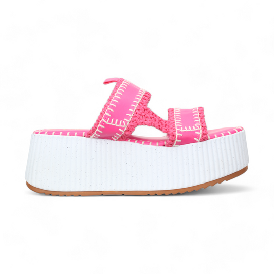 Love Rio Gillie Slide Sandal - Pink