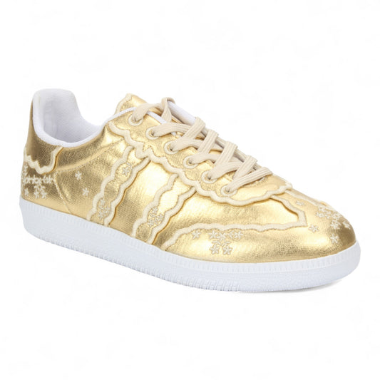 Love Rio Elise Vintage Sneakers - Gold