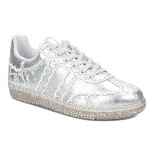 Love Rio Elise Vintage Sneakers - Silver