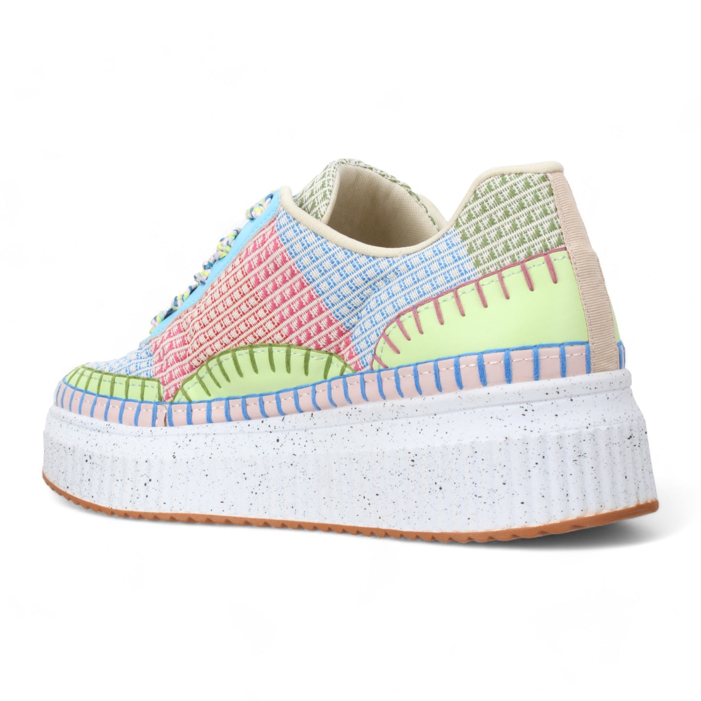 Love Rio Audre Threads Sneaker- Green Multi