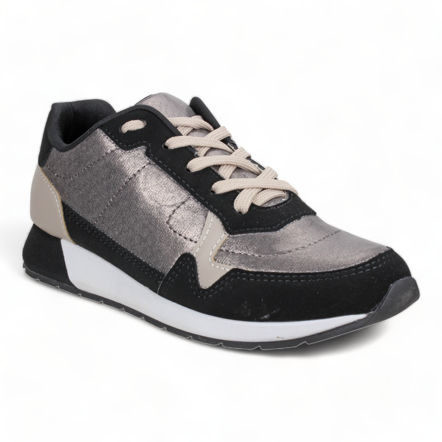 Love Rio Addison Sneakers - Black/Pewter