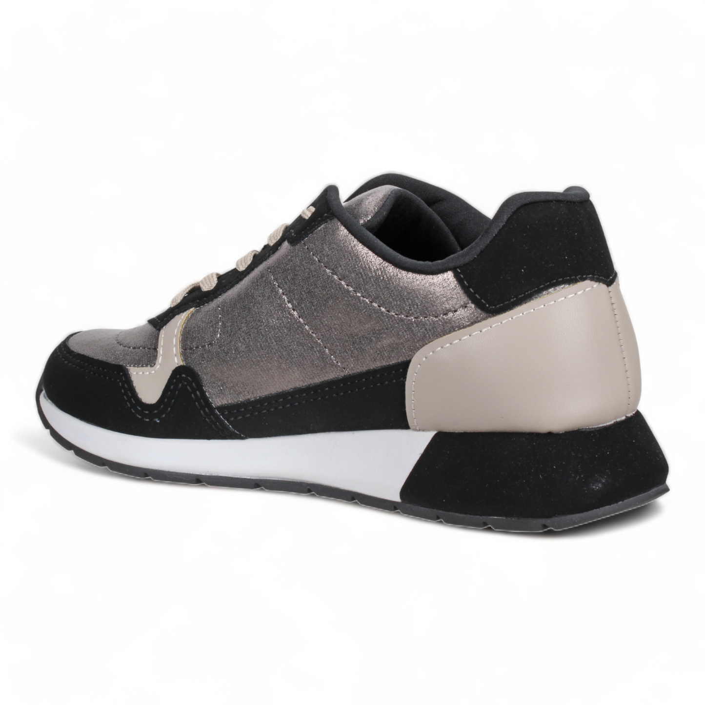 Love Rio Addison Sneakers - Black/Pewter