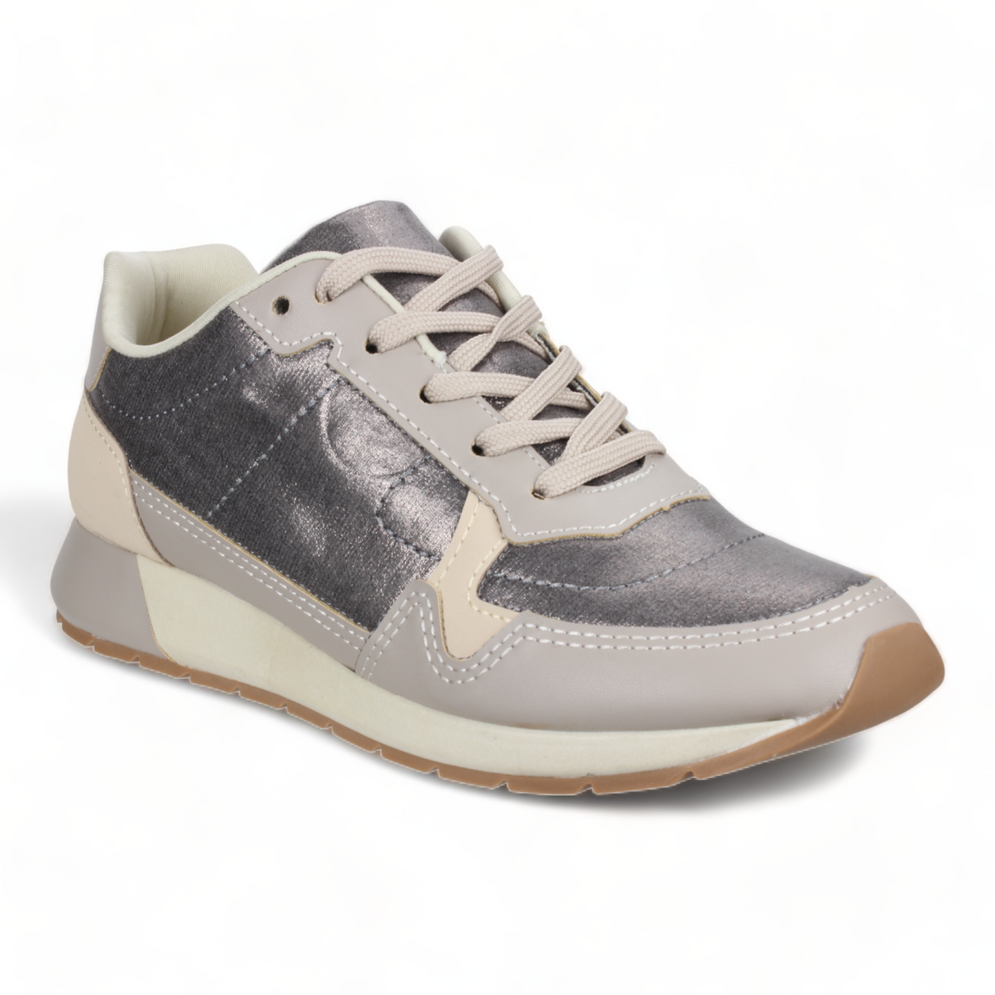 Love Rio Addison Sneakers - Grey/Pewter