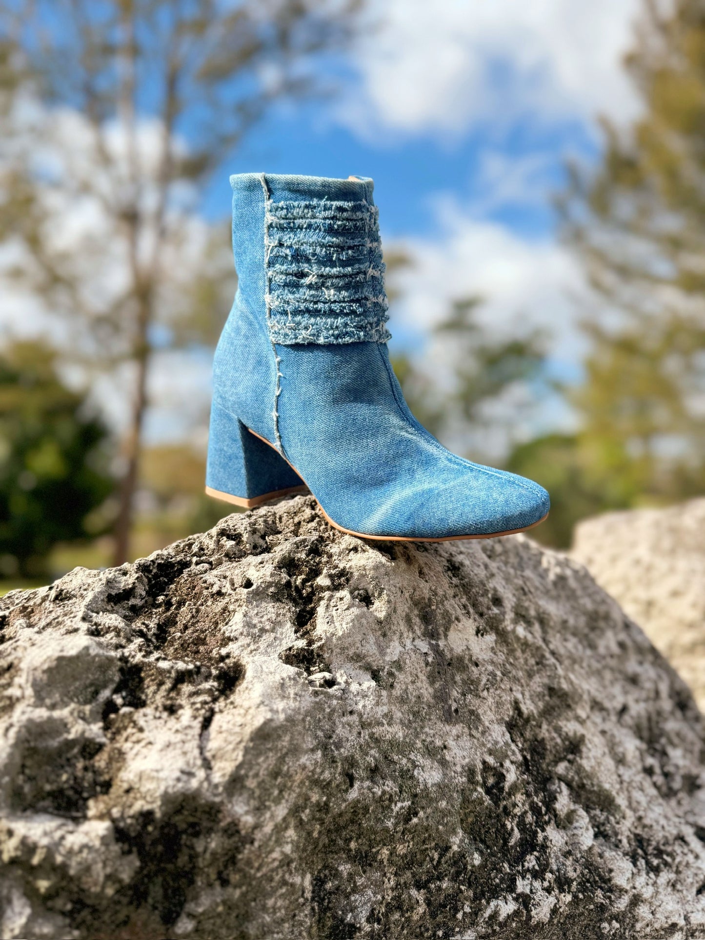 Love Rio Doreen Booties - Denim Blue